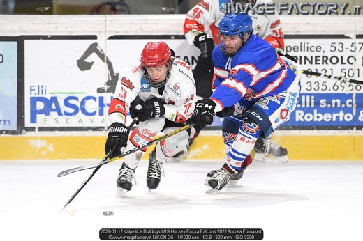 2021-01-17 Valpellice Bulldogs U19-Hockey Fassa Falcons 2822 Andrea Fornasetti